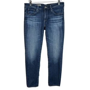 AG Adriano Goldschmied Stevie Ankle Jeans Womens 29R‎ Slim Straight Stretch USA
